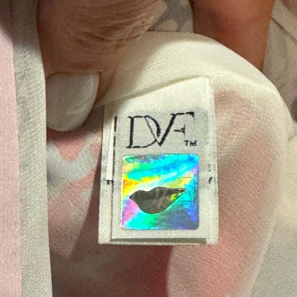 Diane Von Furstenberg Julieta Silk Dress Size 10 - Picture 13 of 16